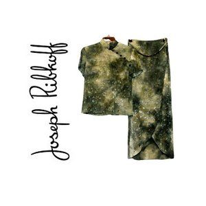 Joseph RIbkoff HTF Vintage Cheongsam Two-Piece Skirt Top Dress